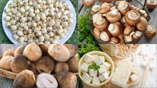 hướng dẫn cách nấu canh hạt sen nấm thơm ngon, bổ dưỡng