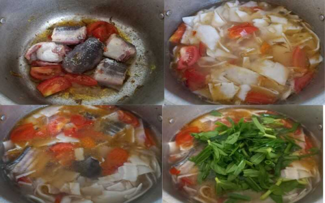canh cá ngát nấu măng chua – món ăn cho ngày giá rét