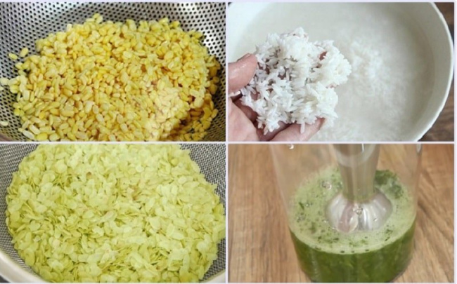 cách làm bánh cốm đậu xanh gói trọn mùa thu hà nội