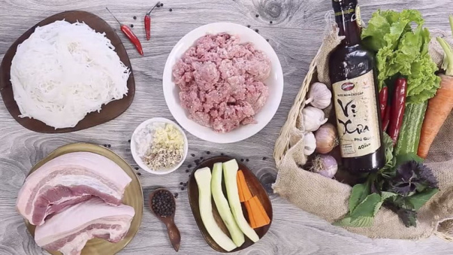 cách làm món bún thịt nướng nổi tiếng của việt nam