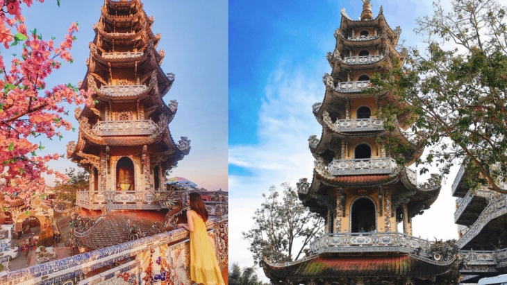 chùa ve chai – ngôi chùa gây ấn tượng không chỉ bởi cái tên