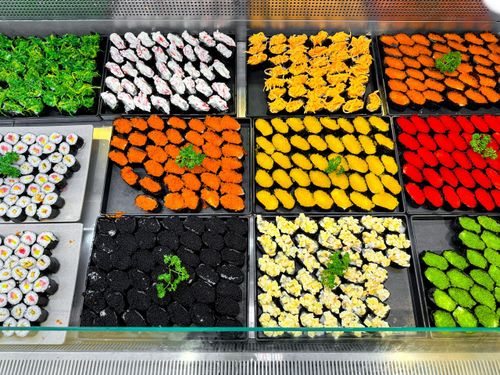 buffet sushi nhà aeon tái xuất, giá không đổi - nâng cấp thêm đồ ăn xịn sò. ăn sushi không giới hạn chỉ 149k