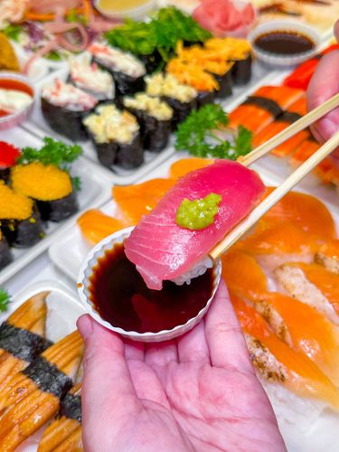 buffet sushi nhà aeon tái xuất, giá không đổi - nâng cấp thêm đồ ăn xịn sò. ăn sushi không giới hạn chỉ 149k