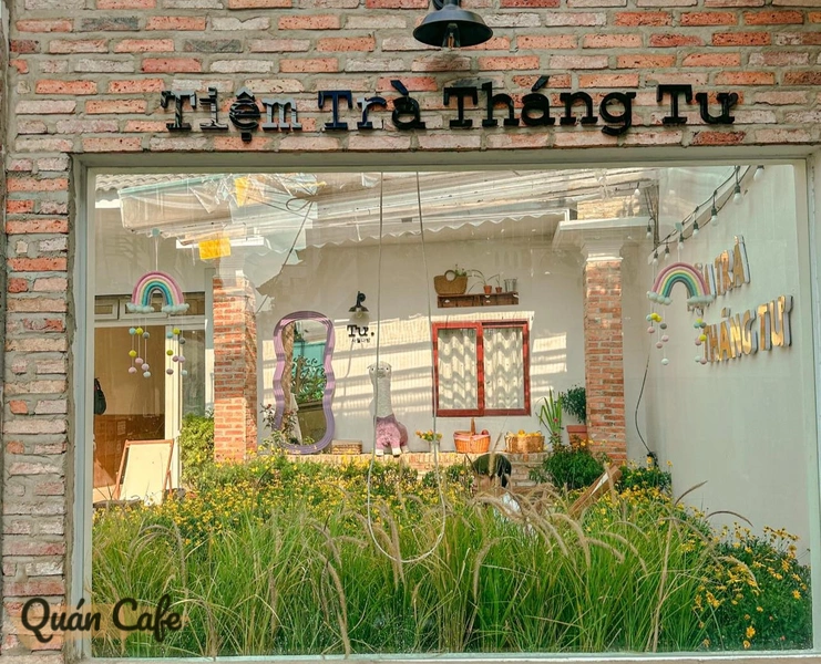 tiệm trà tháng 4 – điểm check in “siêu hot” dành cho giới trẻ